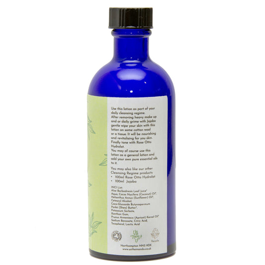 Cleansing Lotion| Skin Care Aromatherapy Certified Organic Ingredients by Us Them and U