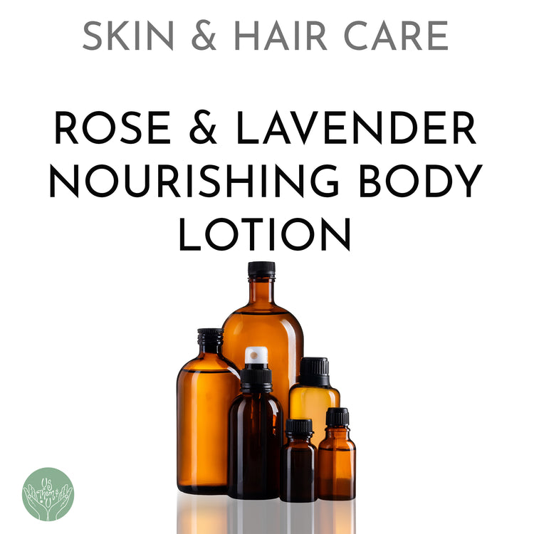 UsthemandU Skin Care Rose and Lavender Nourishing Body Lotion UK based aromatherapy specialists
