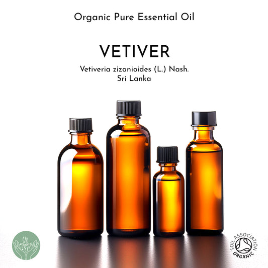 Vetiver | Certified Organic Pure Essential Oil by Us Them and U