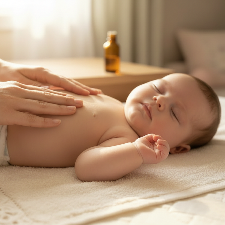 UsthemandU Children Mother and Baby baby Massage Oil UK based aromatherapy specialists