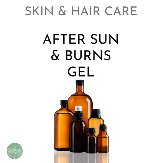 UsthemandU Skin Care After Sun and Burns Aloe Vera Gel UK based aromatherapy specialists 