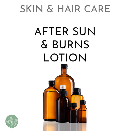 UsthemandU Skin Care After Sun and Burns Lotion UK based aromatherapy specialists 