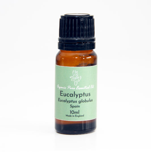 Eucalyptus Globulus | Certified Organic Pure Essential Oil by Us Them and U