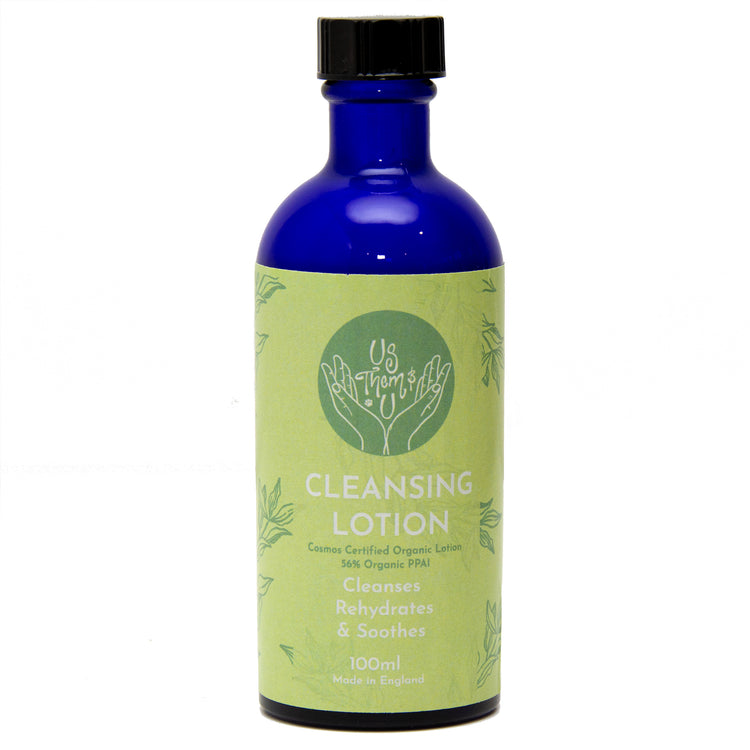 Cleansing Lotion| Skin Care Aromatherapy Certified Organic Ingredients  by Us Them and U