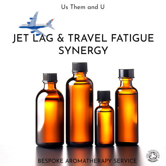 UsthemandU Body Care jet Lag Synergy UK based aromatherapy specialists 
