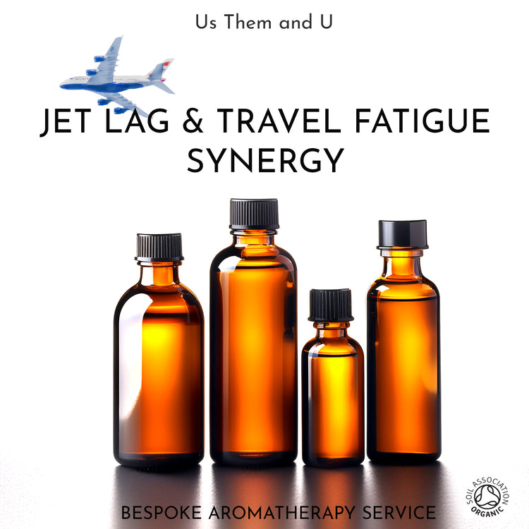 UsthemandU Body Care jet Lag Synergy UK based aromatherapy specialists 
