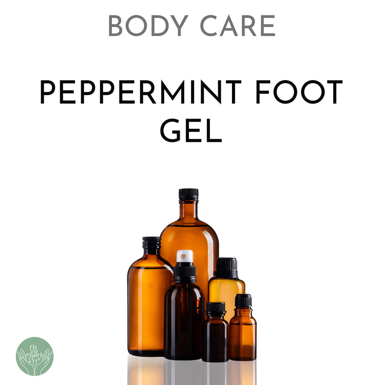 UsthemandU Body Care Peppermint Foot Gel UK based aromatherapy specialists 