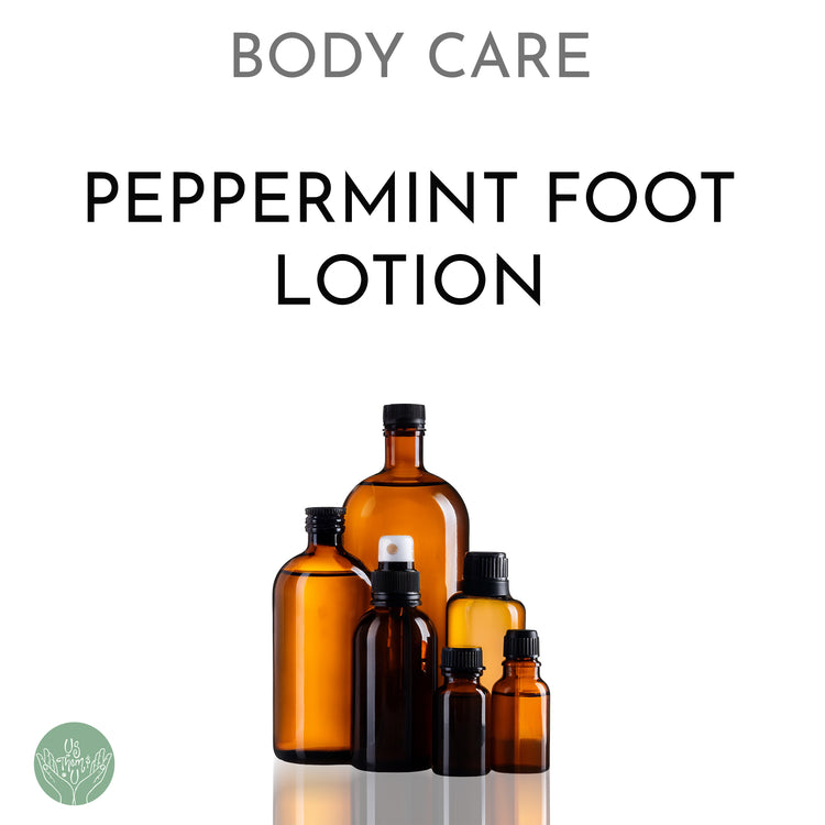 UsthemandU Body Care Peppermint Foot Lotion UK based aromatherapy specialists 