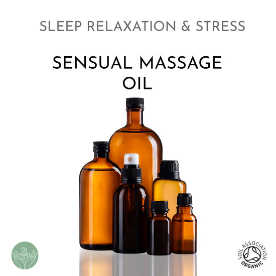 UsthemandU Sleep and Stress Sensual Massage Oil UK based aromatherapy specialists 