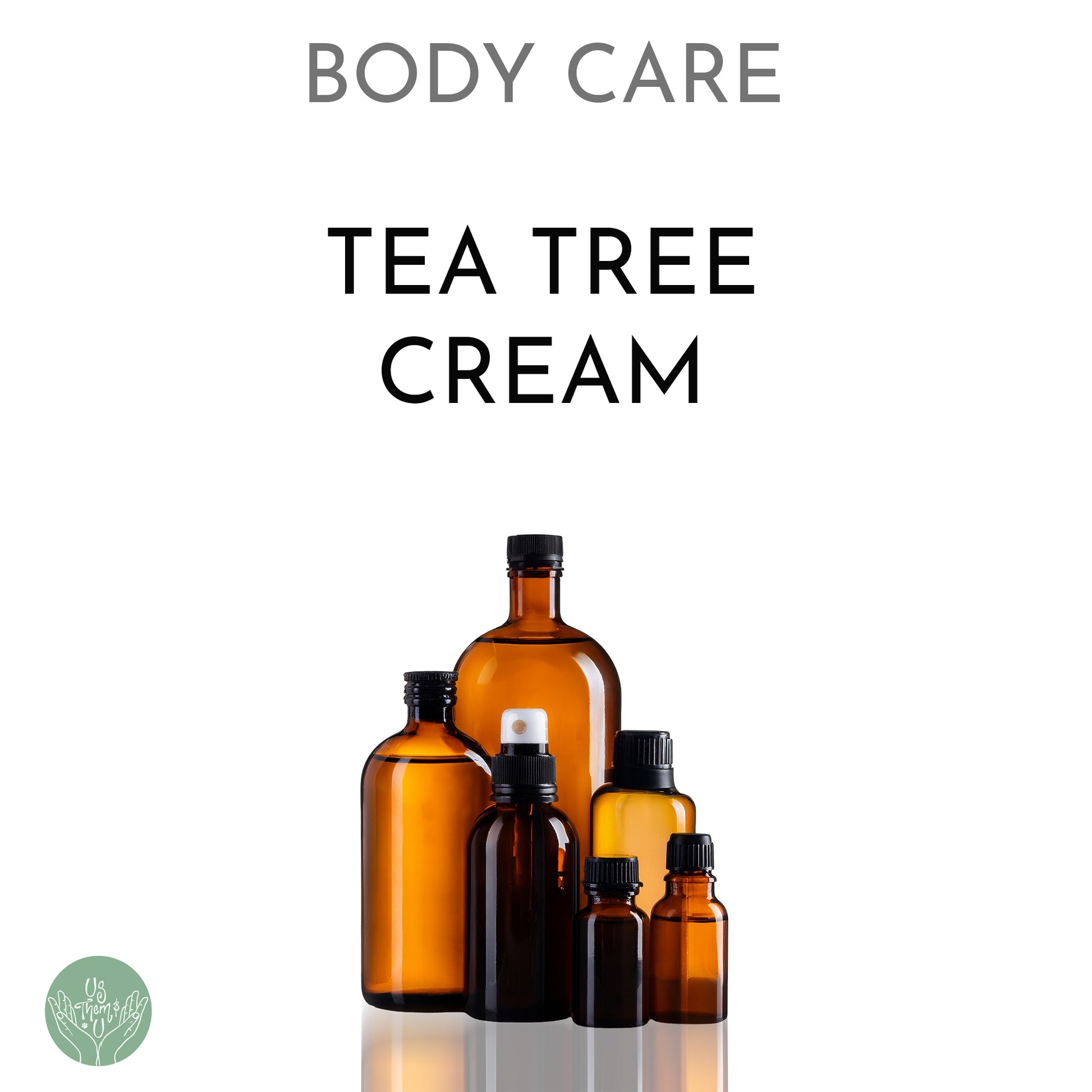 UsthemandU Body Care Tea Tree Cream UK based aromatherapy specialists 
