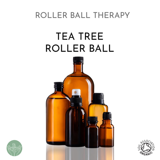 UsthemandU Gels Roller Ball Therapy Tea Tree in Aloe Vera Gel UK based aromatherapy specialists