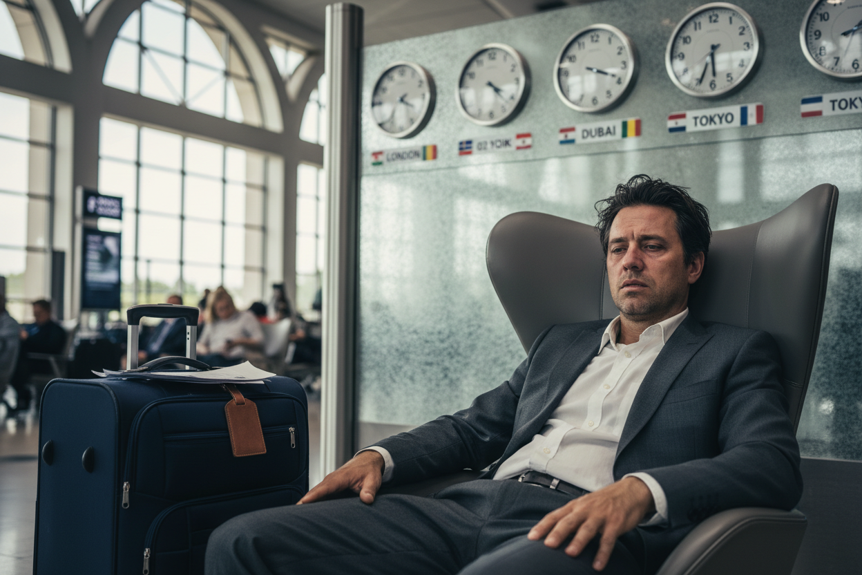 Jet Lag/Travel/Fatigue Synergy